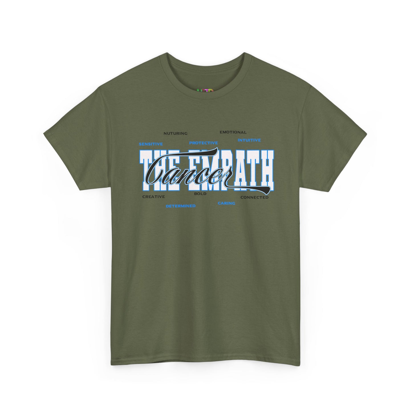 Cancer Zodiac T‑Shirt – 'Soft Heart, Hard Shell, Real Love' Astrological Tee