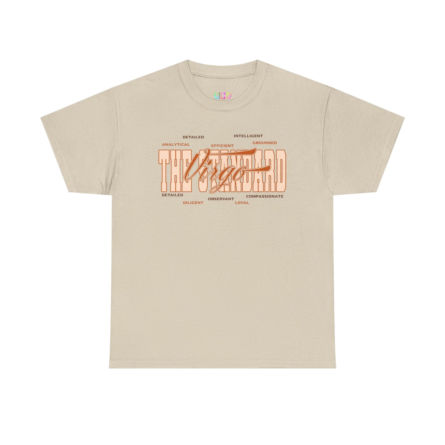 Virgo Graphic Tee — "The Details Hit Different" Astrology Shirt