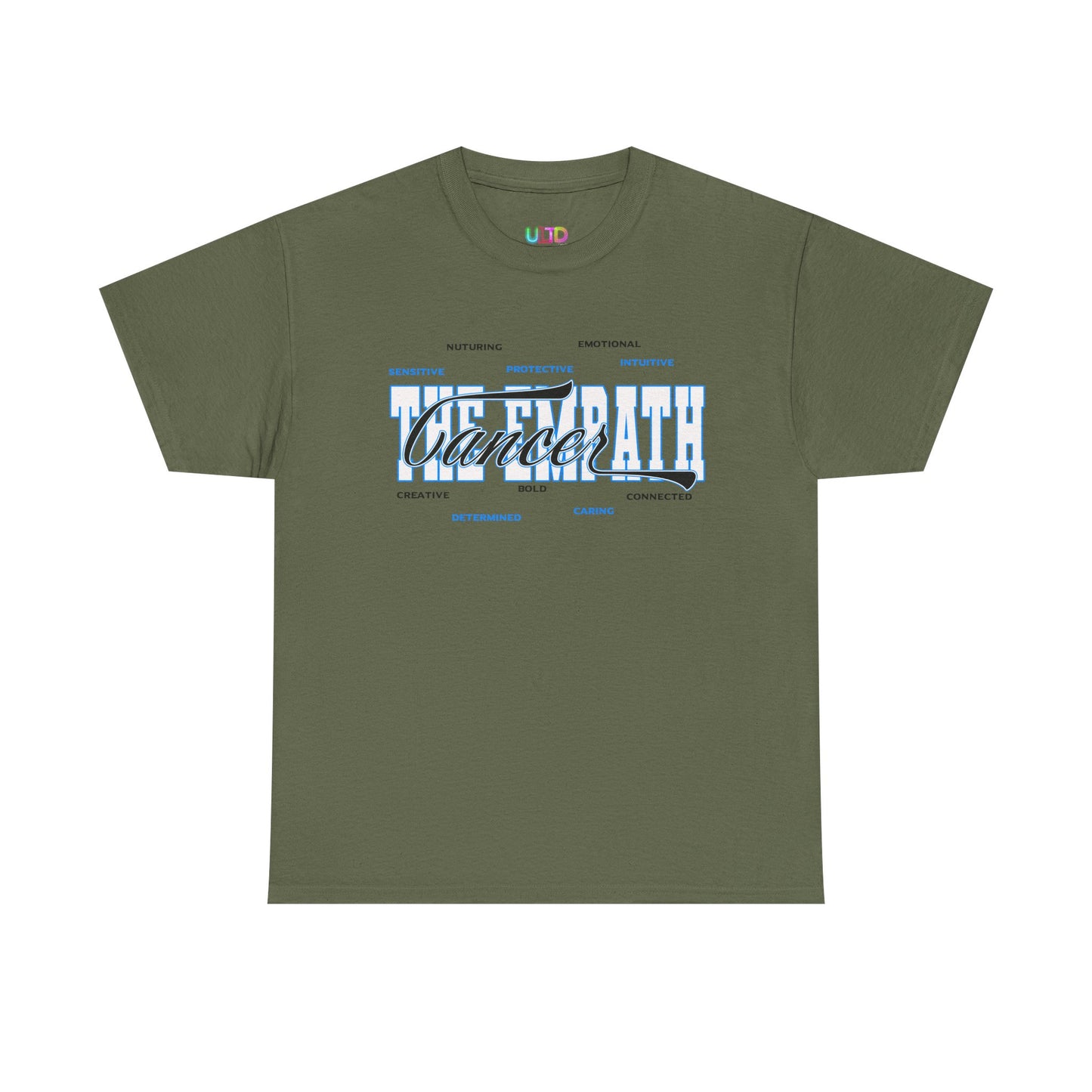 Cancer Zodiac T‑Shirt – 'Soft Heart, Hard Shell, Real Love' Astrological Tee