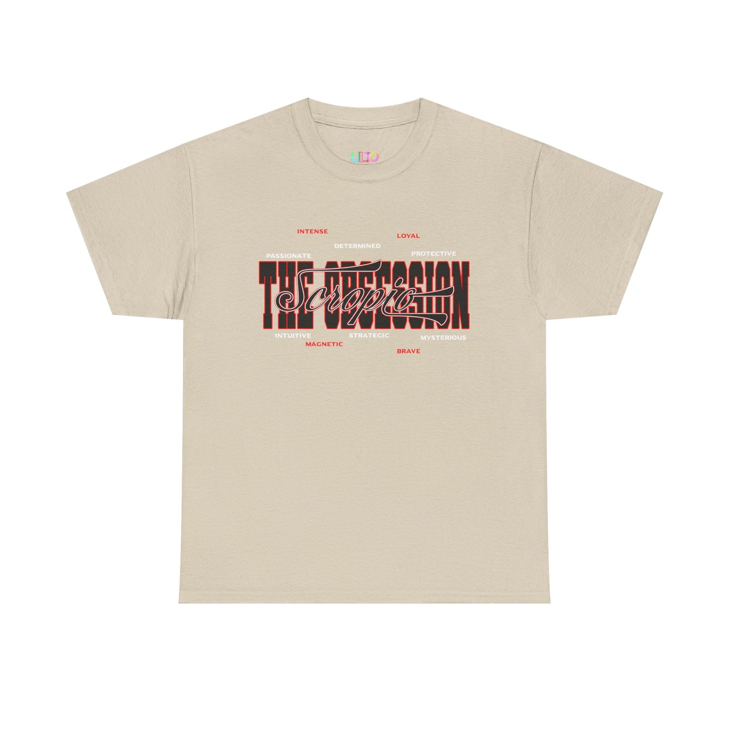 Scorpio Zodiac Tee — “You’ll Feel Me Before You See Me” Black Astrologer Shirt