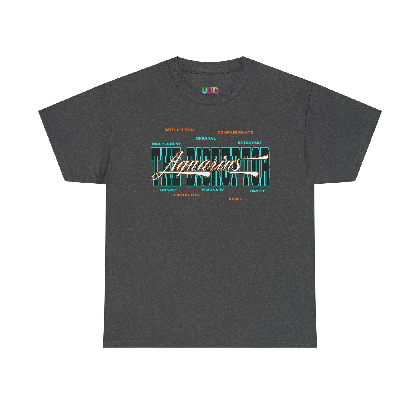 Aquarius Graphic Tee — "Different On Purpose" Casual Streetwear