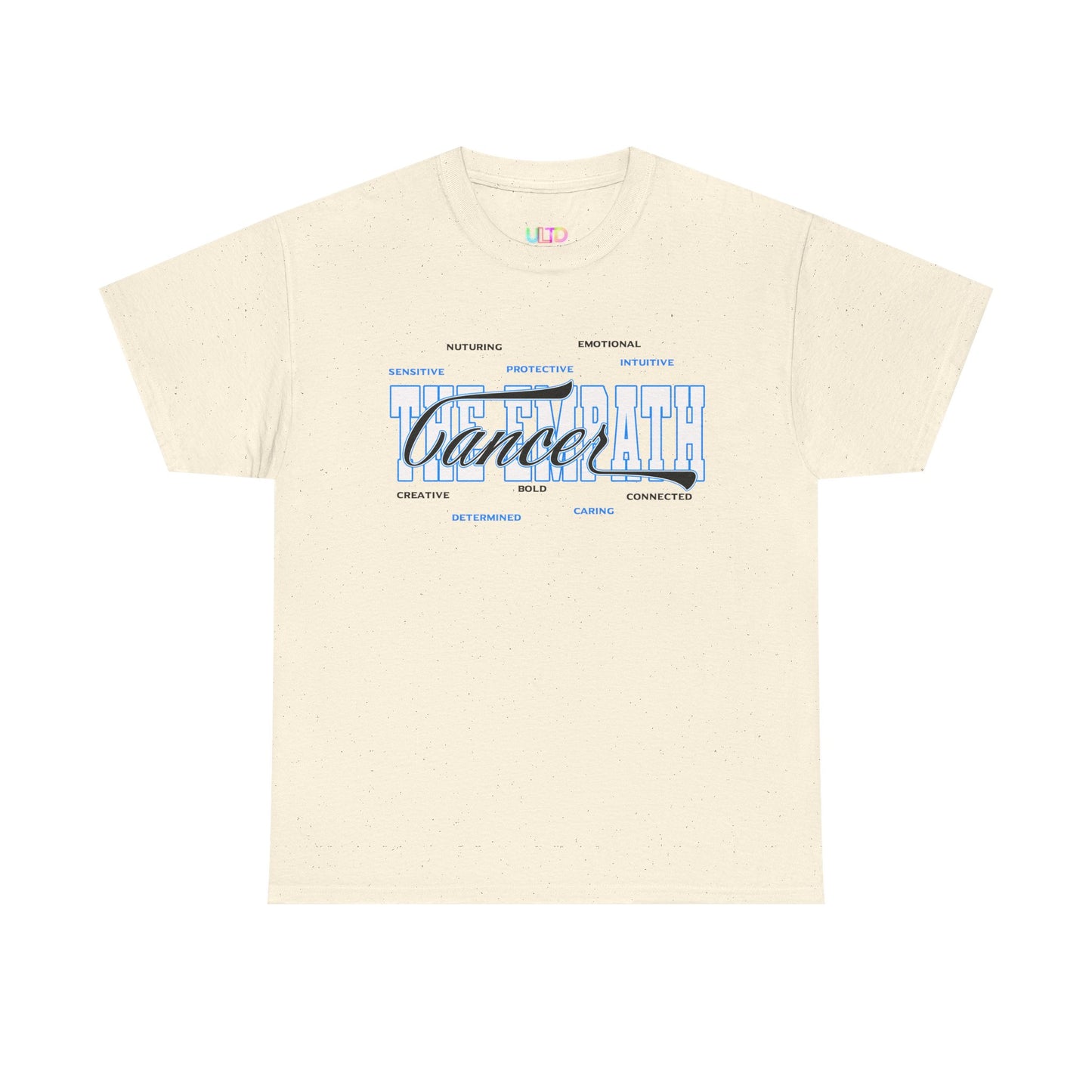 Cancer Zodiac T‑Shirt – 'Soft Heart, Hard Shell, Real Love' Astrological Tee