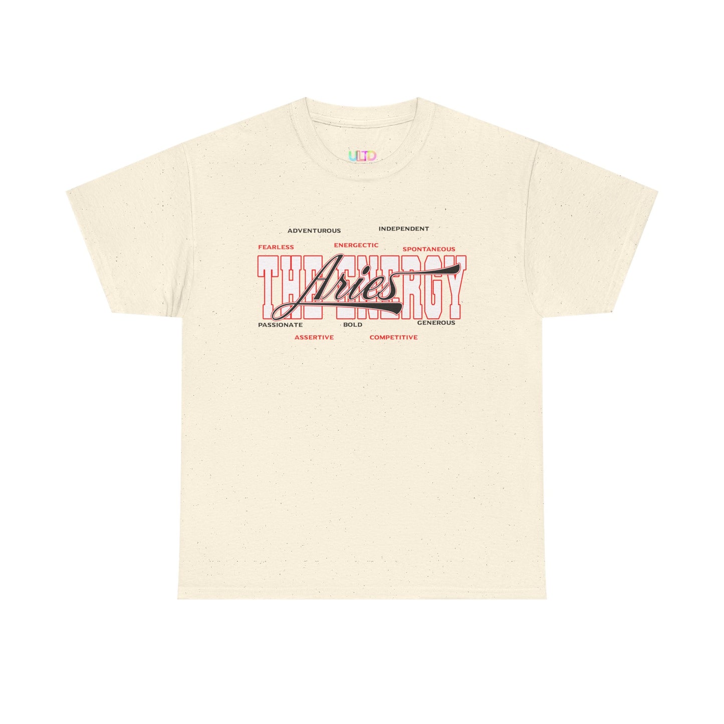 Aries Zodiac Tee — 'Aries' Graphic Astrology T-Shirt