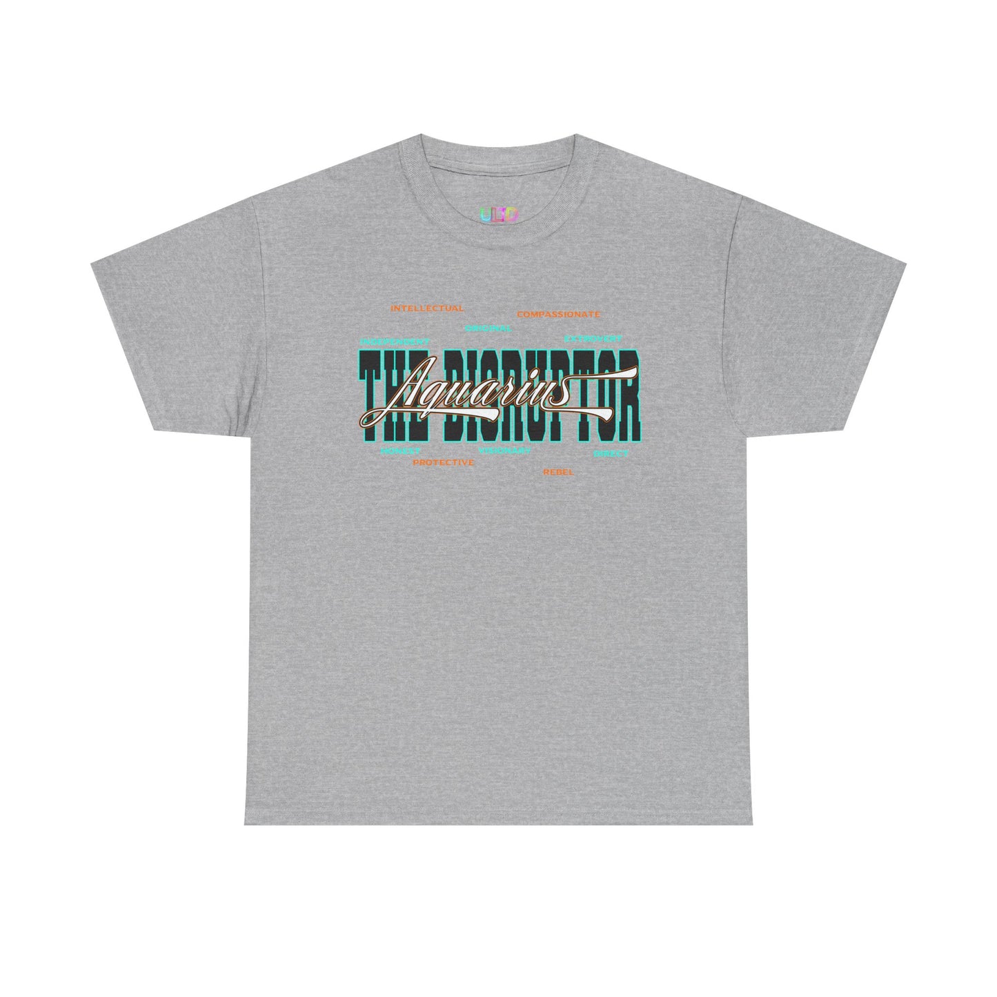 Aquarius Graphic Tee — "Different On Purpose" Casual Streetwear