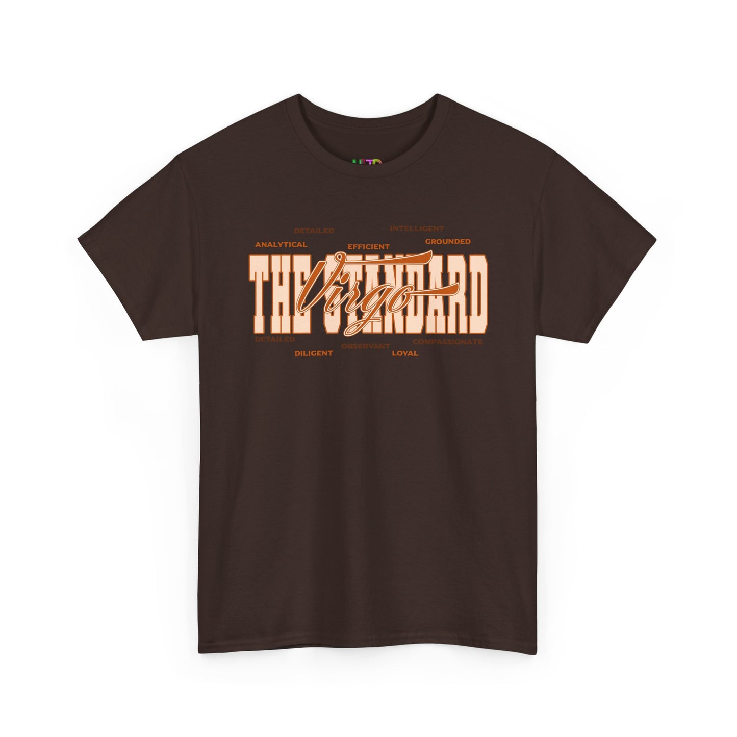 Virgo Graphic Tee — "The Details Hit Different" Astrology Shirt