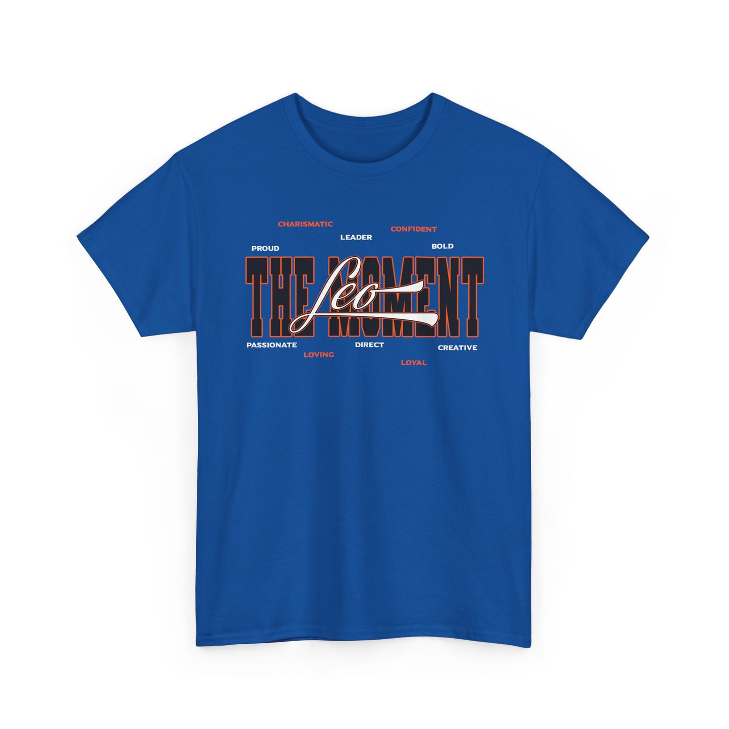 Leo Zodiac T‑Shirt — 'Born to Shine, Built to Lead' Graphic Tee
