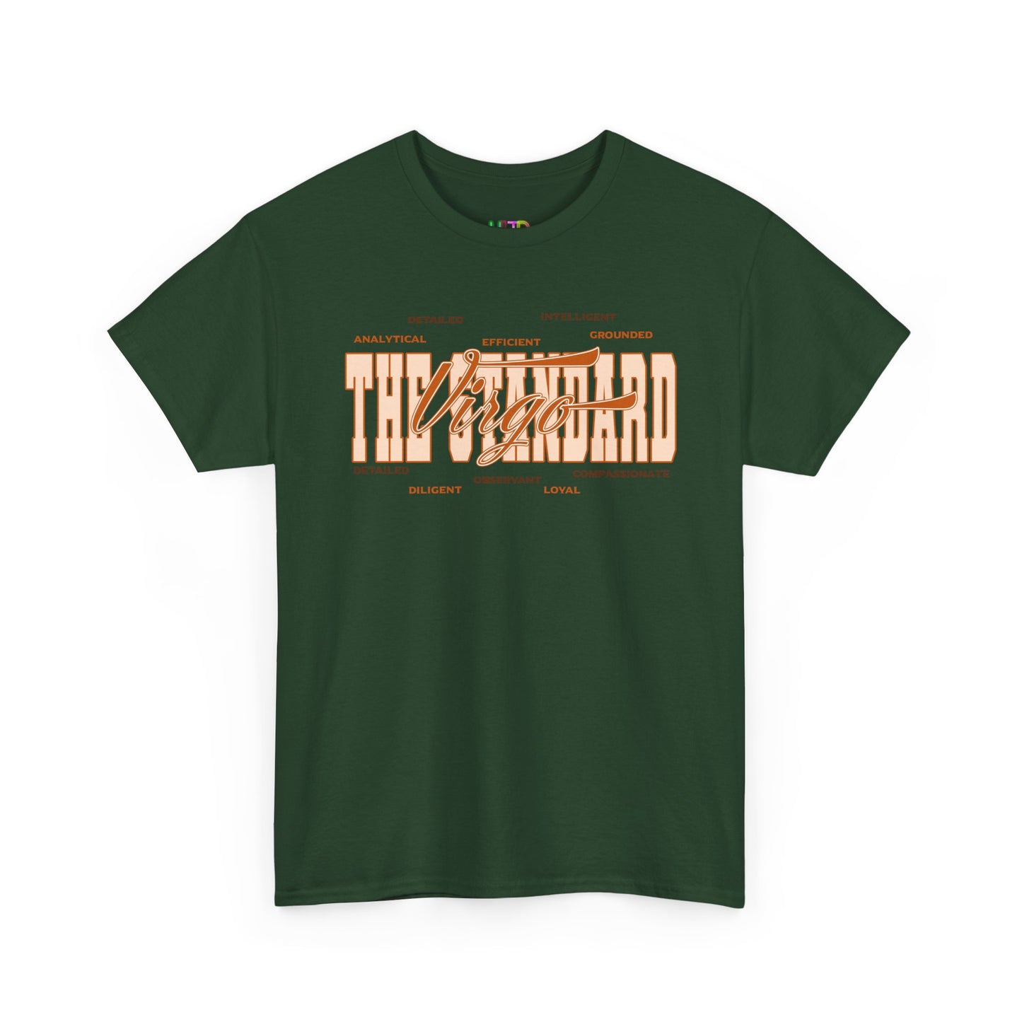 Virgo Graphic Tee — "The Details Hit Different" Astrology Shirt