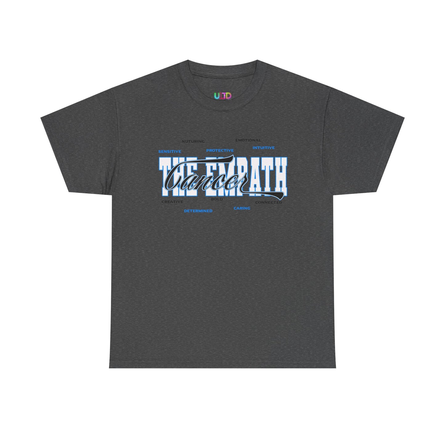 Cancer Zodiac T‑Shirt – 'Soft Heart, Hard Shell, Real Love' Astrological Tee