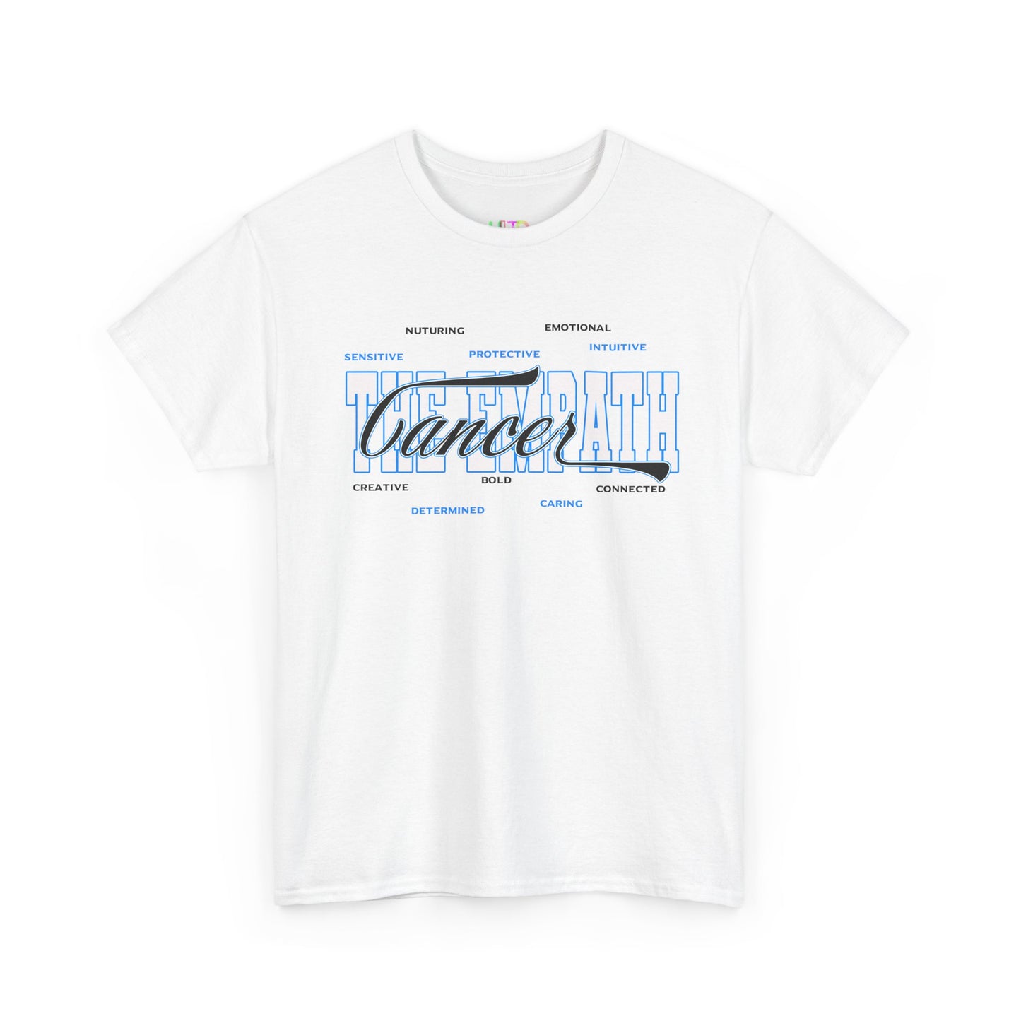 Cancer Zodiac T‑Shirt – 'Soft Heart, Hard Shell, Real Love' Astrological Tee
