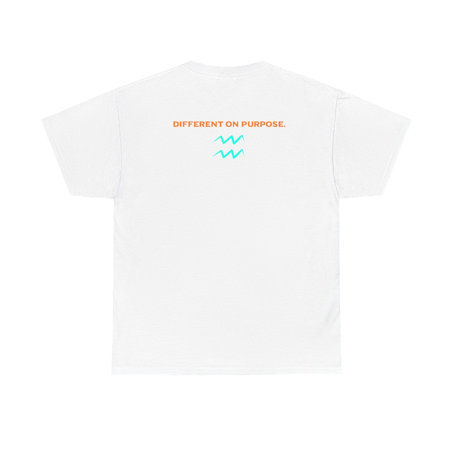 Aquarius Graphic Tee — "Different On Purpose" Casual Streetwear