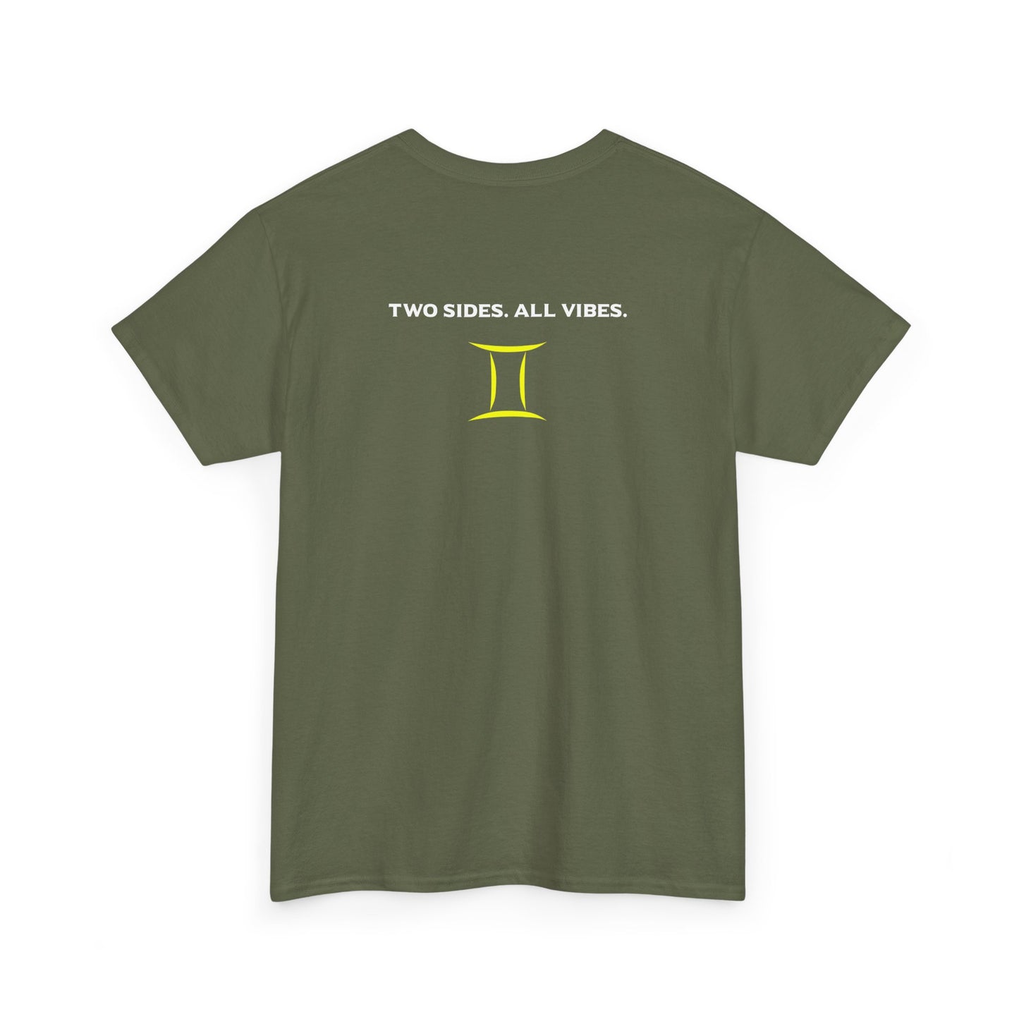 Gemini Zodiac Tee – The Vibe Graphic Astrological Shirt