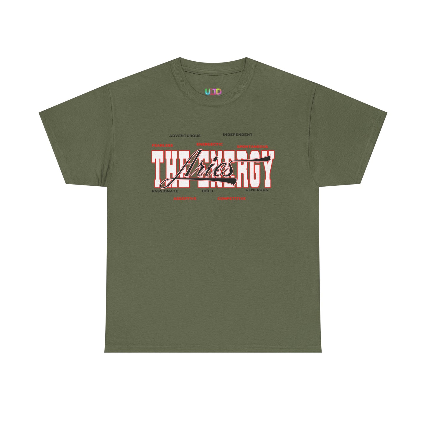 Aries Zodiac Tee — 'Aries' Graphic Astrology T-Shirt