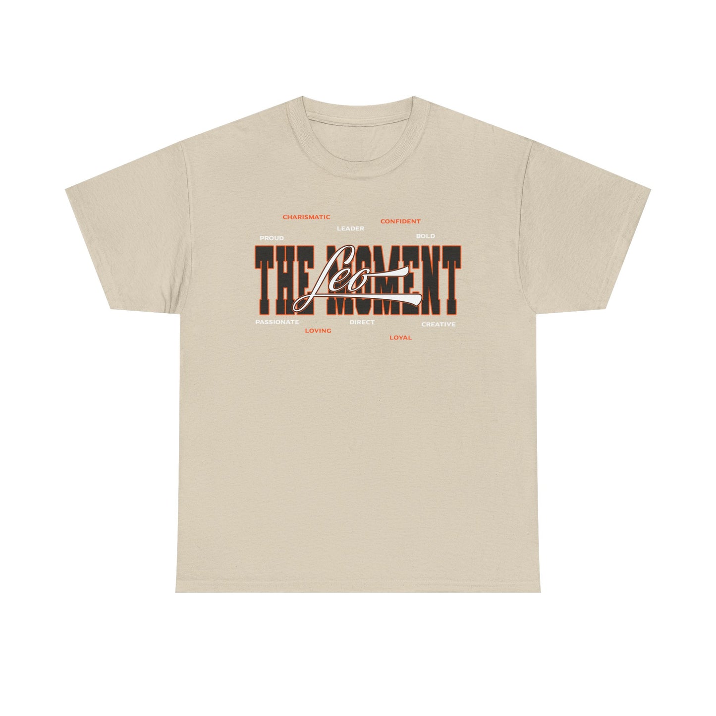 Leo Zodiac T‑Shirt — 'Born to Shine, Built to Lead' Graphic Tee