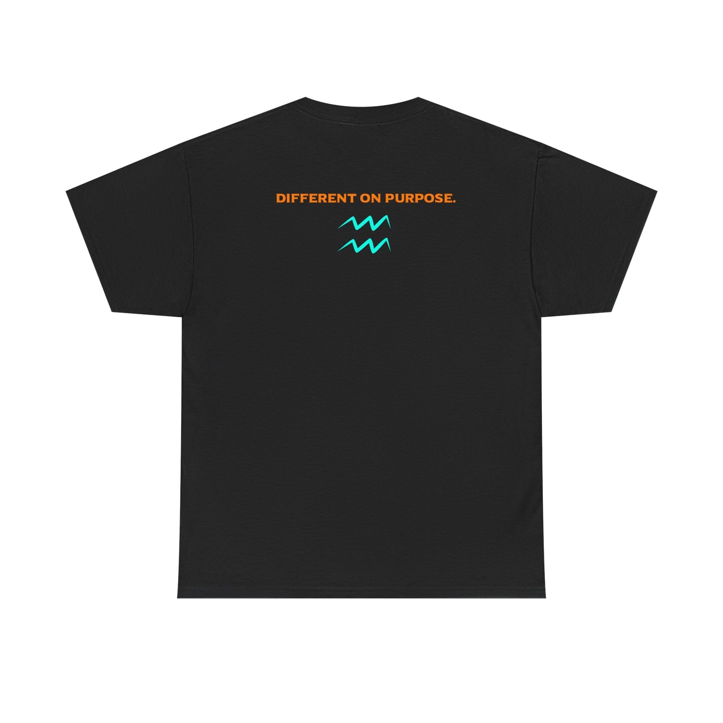 Aquarius Graphic Tee — "Different On Purpose" Casual Streetwear
