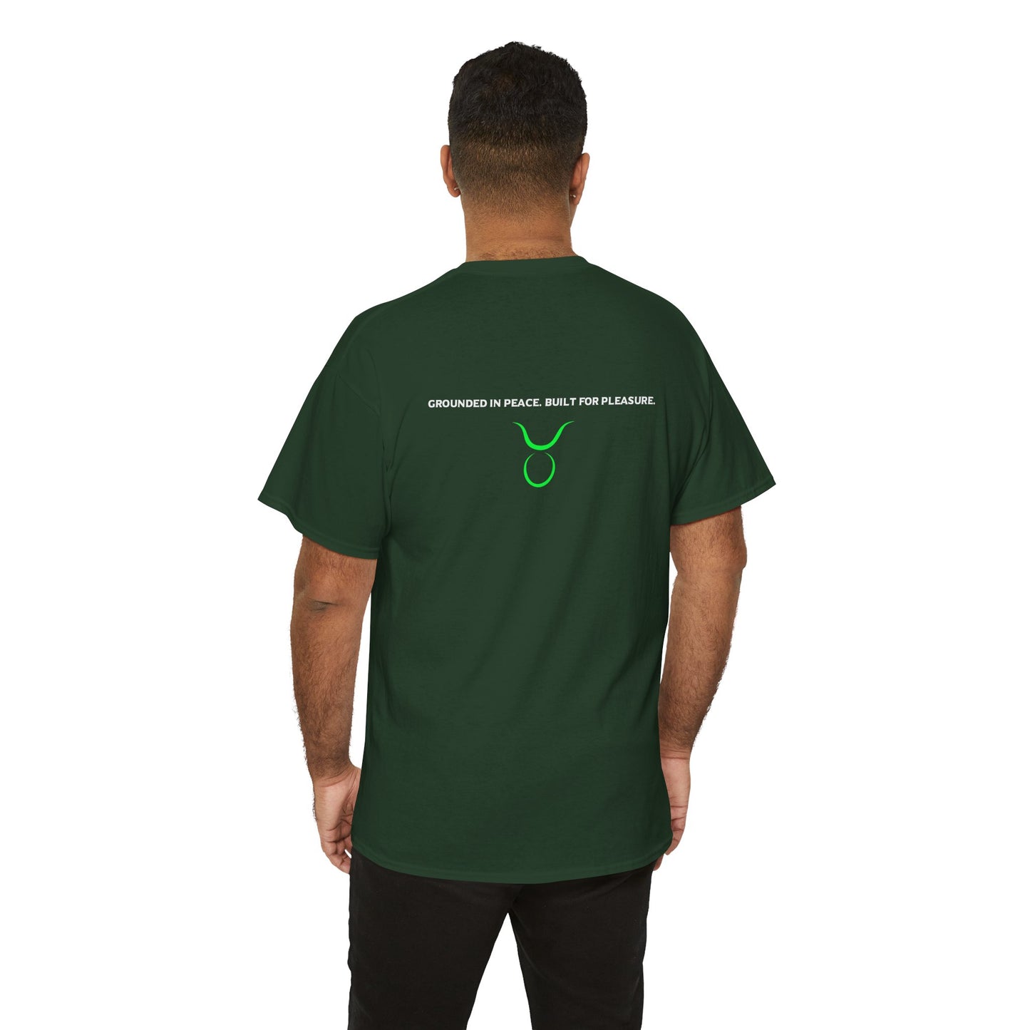 Taurus Zodiac Tee — Green Retro Horoscope Graphic Shirt