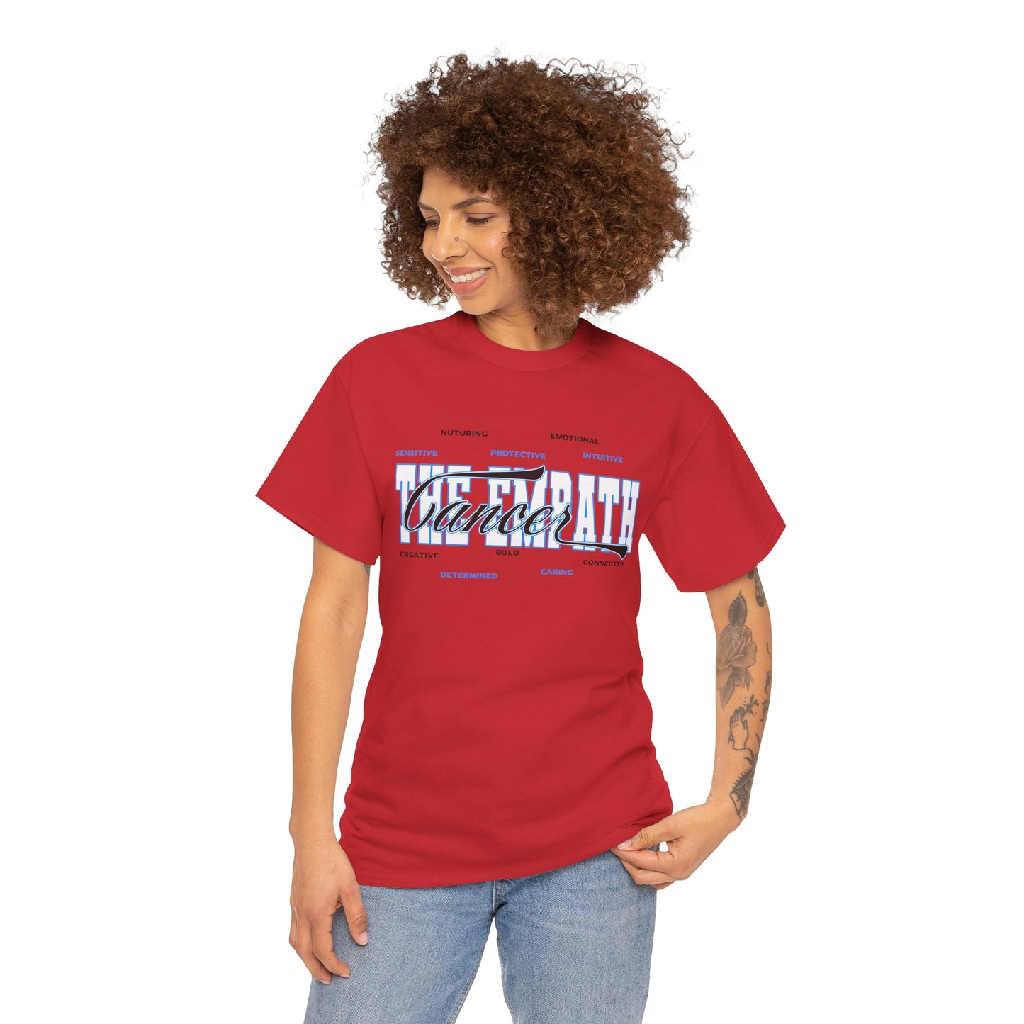 Cancer Zodiac T‑Shirt – 'Soft Heart, Hard Shell, Real Love' Astrological Tee