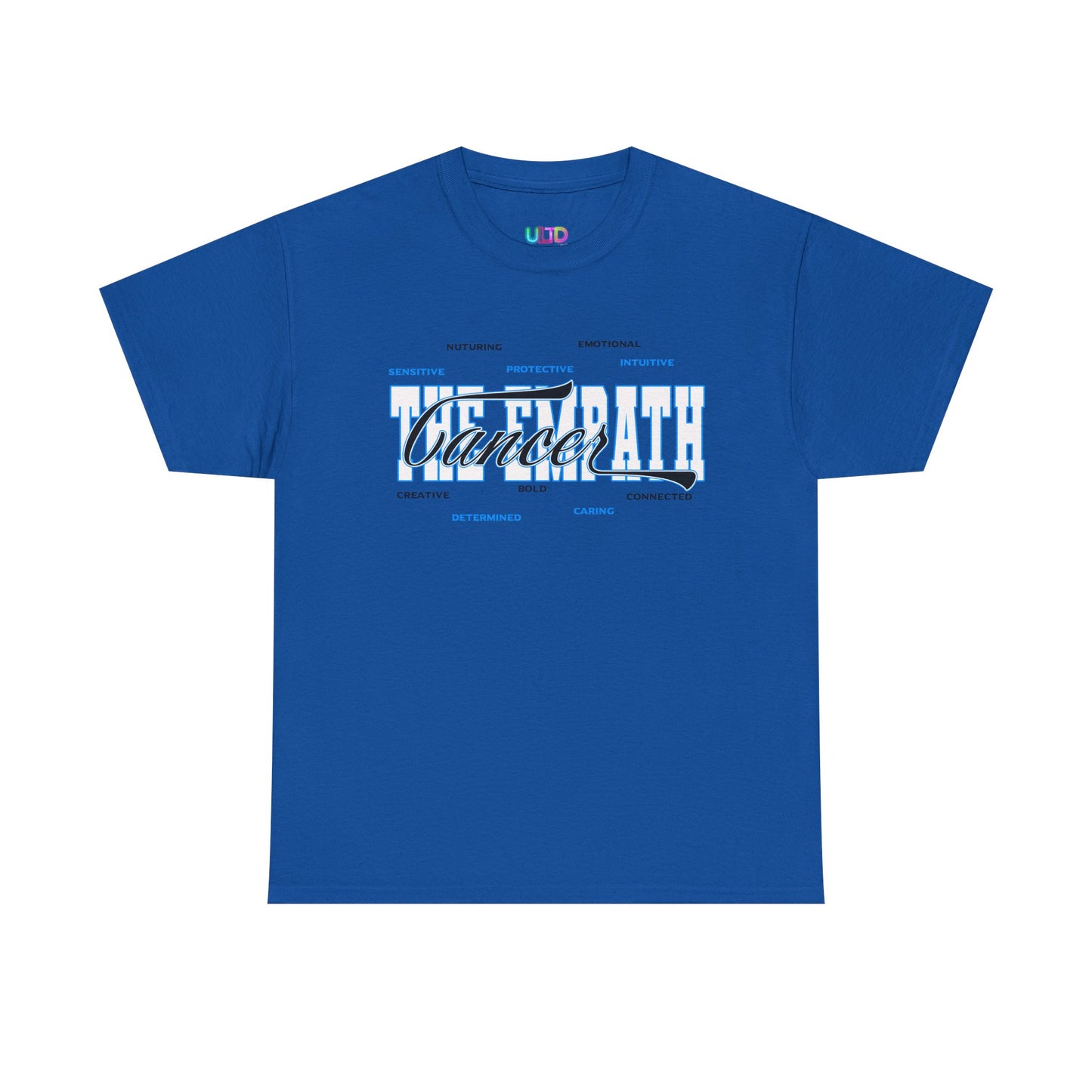 Cancer Zodiac T‑Shirt – 'Soft Heart, Hard Shell, Real Love' Astrological Tee