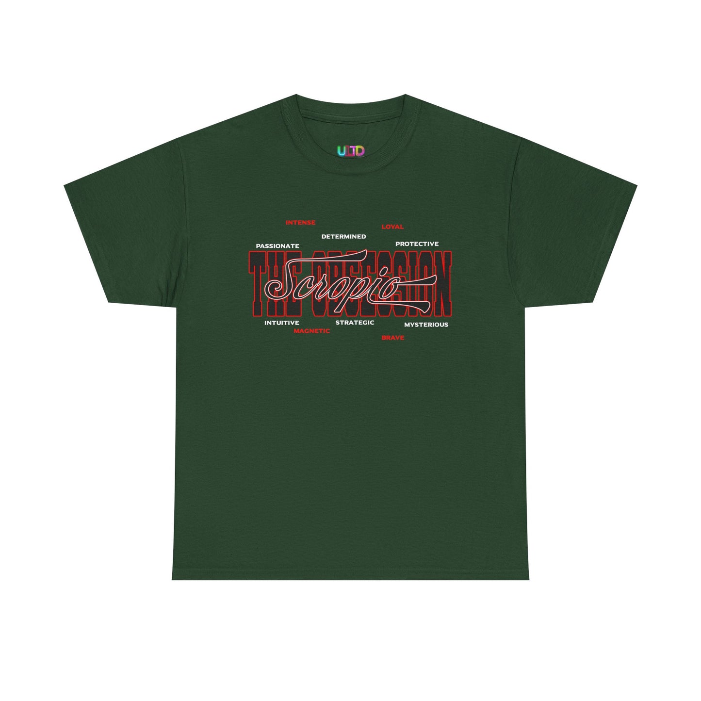 Scorpio Zodiac Tee — “You’ll Feel Me Before You See Me” Black Astrologer Shirt