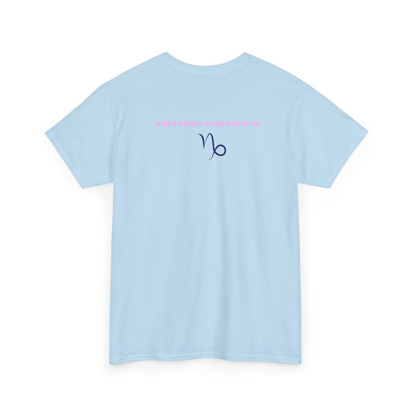 Capricorn Zodiac T-Shirt — Stylish Astrology Tee with 'Capricorn' Script & Traits