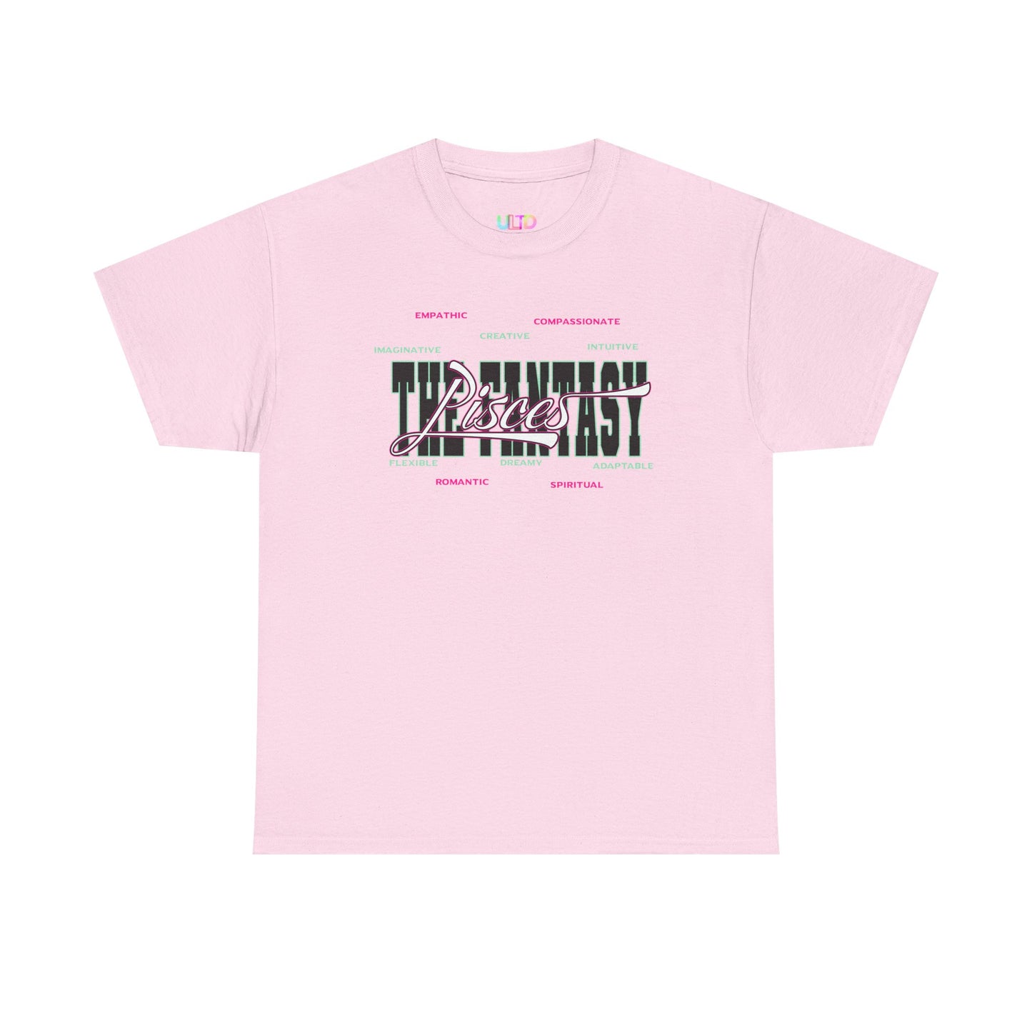 Pisces Dreamer T-Shirt — Astrological Pisces Tee with “Feel It. Dream It. Live It.”