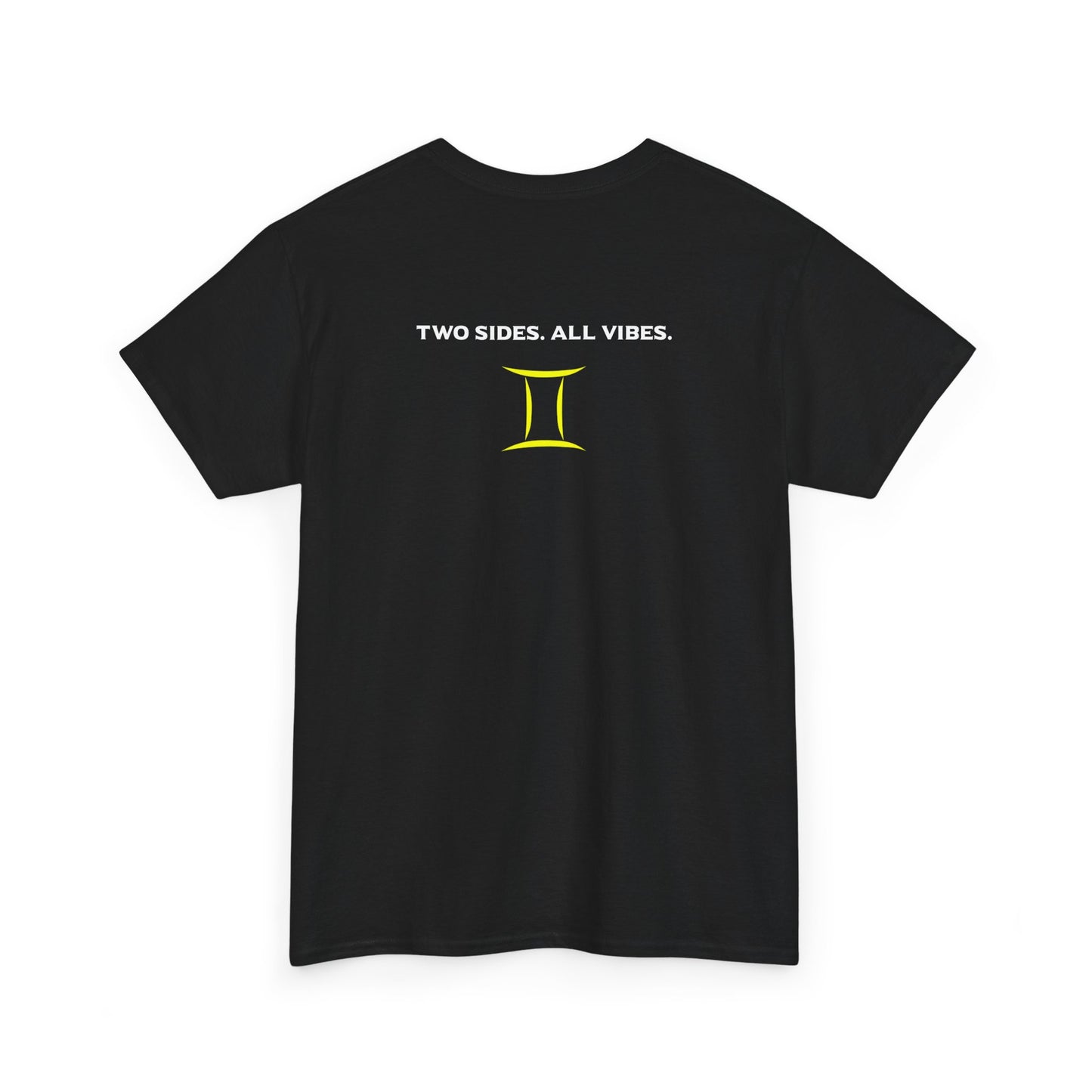 Gemini Zodiac Tee – The Vibe Graphic Astrological Shirt