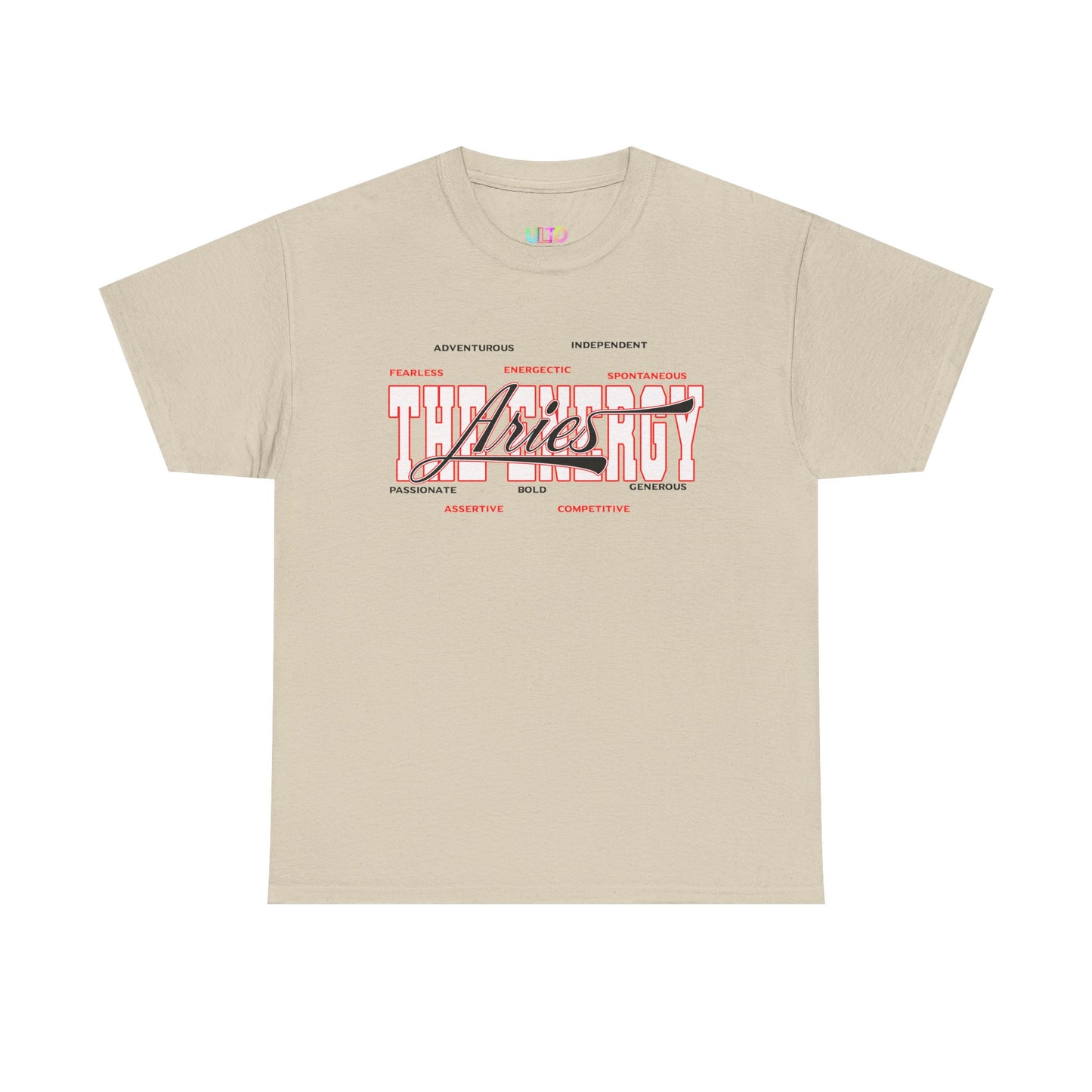 Aries Zodiac Tee — 'Aries' Graphic Astrology T-Shirt