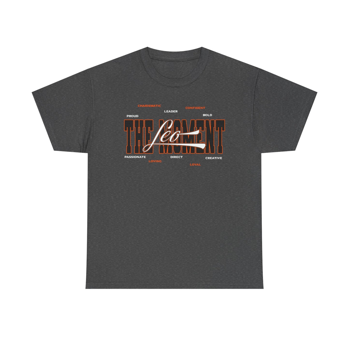 Leo Zodiac T‑Shirt — 'Born to Shine, Built to Lead' Graphic Tee