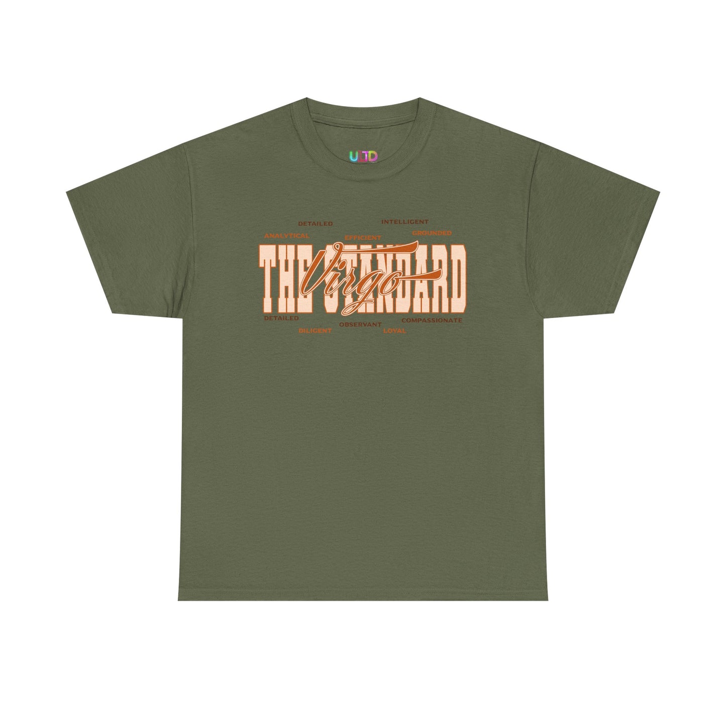 Virgo Graphic Tee — "The Details Hit Different" Astrology Shirt