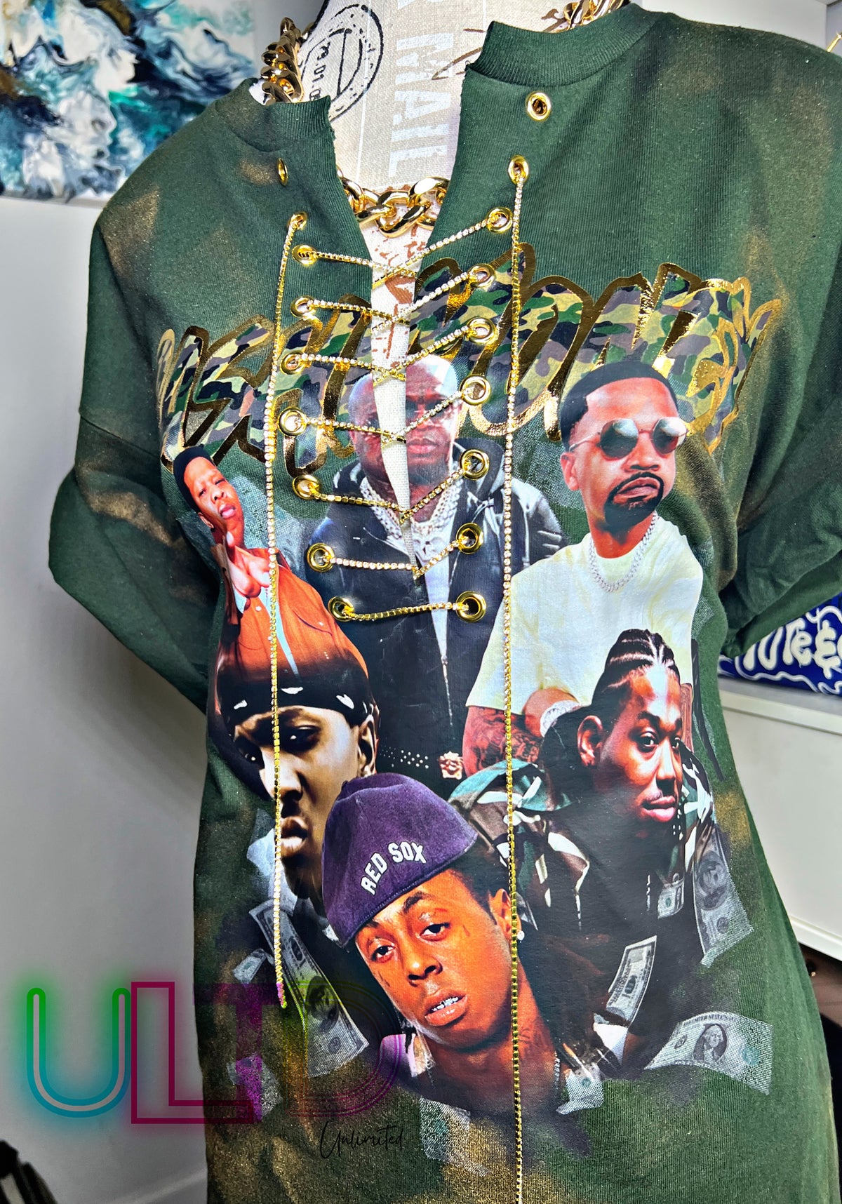 Big Money: The Lace Up Tee